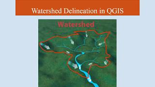 Watershed Delineation in QGIS Quickest amp Easiest Tutorial [upl. by Lledor]