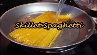 QUICK AND EASY SKILLET SPAGHETTI  RICHARD IN THE KITCHEN [upl. by Anhsirk]