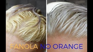 FANOLA NO ORANGE SHAMPOO amp MASK [upl. by Nnyliak117]