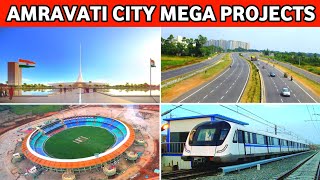 Amravati city mega projects  Amravati smart city  Amravati Andhra pradesh  Uni facts [upl. by Chor]