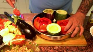 Stuffed Peppers Tomatoes amp Eggplant  Greek Gemista Recipe  Γεμιστά [upl. by Uchida]