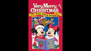 Opening Previews to Disneys Very Merry Christmas Sing Along Songs 2002 DVD [upl. by Yetnruoc577]