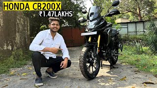 Honda CB 200X Budget friendly Adventure Bike [upl. by Kerge121]