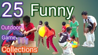 25 Collections Of Fun Outdoor Games  Party Games [upl. by Adnarahs429]