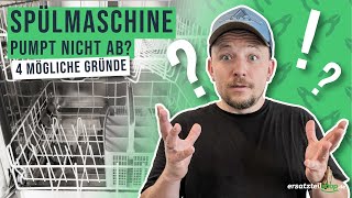 Geschirrspülmaschine pumpt nicht ab [upl. by Clive]