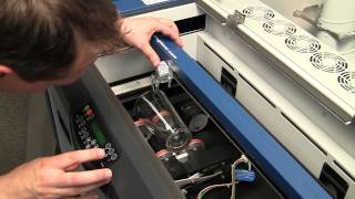 Epilog RimDrive Rotary Attachment  HowTo Setup and Engrave  Mini24 [upl. by Christi]