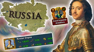 RUSSIA Has The MOST COMPLEX MISSIONS And GOVERNMENT In EU4 [upl. by Rekcut]