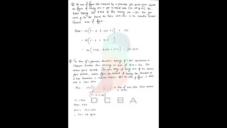 Surveying Area Calculations  Planimeter in Surveying Numericals [upl. by Lorola]