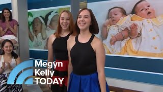 Conjoined Twin Sisters Tell Their Story ‘Being By Her … It’s So Calming  Megyn Kelly TODAY [upl. by Odranar363]