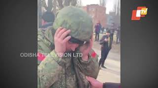 RussiaUkraine War Russian Soldier Captured By Ukrainian Army [upl. by Ellenyl]