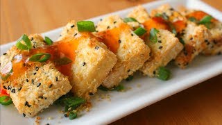 Crispy Sesame Tofu Easy amp Vegan [upl. by Dorran58]