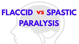 FLACCID vs SPASTIC PARALYSIS  CNS PHYSIOLOGY  NEUROPHYSIOLOGY [upl. by Enayr88]