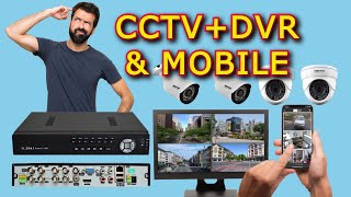 How to Remote View H264 DVR  How to Install CCTV Cameras With DVR  Network Setup on the DVR [upl. by Hnil94]