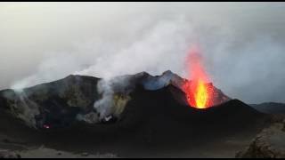 Stromboli eruzione crateri [upl. by Nyrual604]