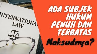 Subjek Hukum Internasional [upl. by Ayanal534]