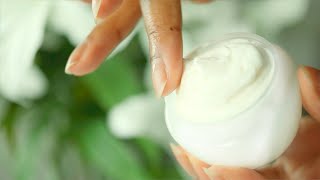 HOMEMADE FACE CREAM For DRY SKIN [upl. by Eimrej]