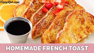 French Toast for Beginners  Learn How Cook [upl. by Peria]