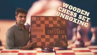 Unboxing GM Edition Wooden Chess Board by Paramount Chess  FIDE Standard Chess Set [upl. by Jamesy]