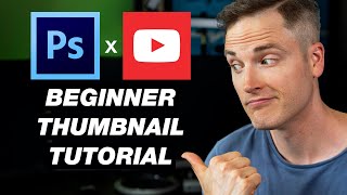 How to Make a YouTube Thumbnail with Photoshop [upl. by Adna]