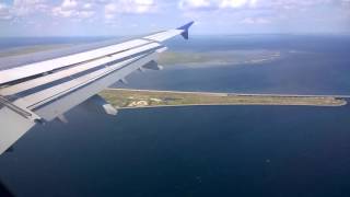 Landing in Copenhagen Airport Øresund Bridge SAS Airbus A321 2015 [upl. by Camilo]