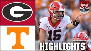 Georgia Bulldogs vs Tennessee Volunteers  Full Game Highlights [upl. by Llerrehc]