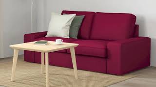 Ikea Sofa Kivik 2 Seat Assembly Timelapse [upl. by Templas]