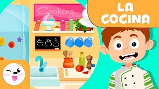 LA COCINA Episodio 2  Objetos de la casa  Vocabulario para niños [upl. by Arturo951]