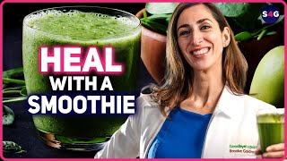 A Green Smoothie a Day Keeps Inflammation at Bay With Dr Brooke Goldner [upl. by Humfrid840]