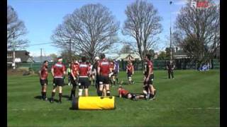 R80 Rugby Coaching Ruck Defence Drill with Scott Robertson [upl. by Saloma]