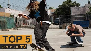 Top 5 Skateboarding Movies [upl. by Llerrod]