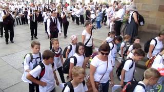 2014 Lëtzebuerg Sprangpressessioun Dancing Procession of Echternach [upl. by Lexi954]