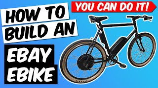 EBike Conversion Kit from Ebay  Build your own Electric Bike 48V 1000W [upl. by Misak]