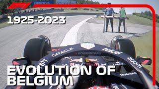 Evolution Of Belgium F1 1925  2023 [upl. by Tega122]