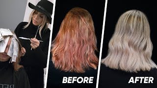 Extreme Hair Color Correction  Step by Step [upl. by Giustino]