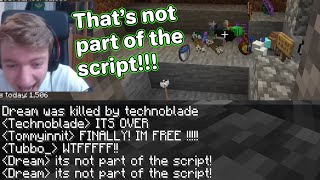 Every SCRIPT MISTAKE on dream smp dreamtechnobladetommyinnit [upl. by Lanza]