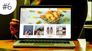 6 How To Make ECommerce Website Using HTML CSS And Bootstrap Step By Step [upl. by Marilla]