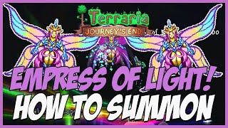 Terraria 14 Empress of Light Summon TutorialTips SIMPLE GUIDE [upl. by Bigford]