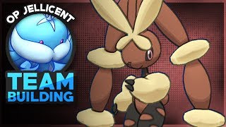 Mega Lopunny Pokemon Showdown OU Team Building WOPJellicent Smogon Sun and Moon OU Team [upl. by Eiro]