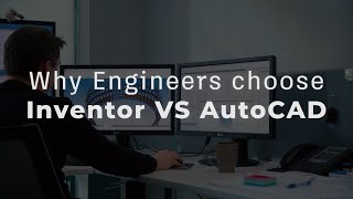 Why Engineers choose Inventor VS AutoCAD [upl. by Yadroc]