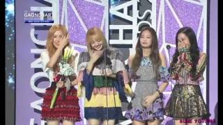 ENG SUB BLACKPINK Lisa Thai amp Korean Speech For Artist of the year  6th Gaon Music Awards [upl. by Mossman933]