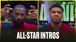 East amp West Introductions  2024 NBA AllStar Game [upl. by Onitnatsnoc805]