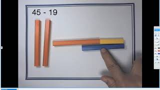 Cuisenaire Rods Subtraction [upl. by Norabal]