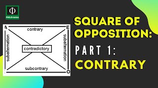 Square of Opposition Part 1 Contrary [upl. by Martell790]