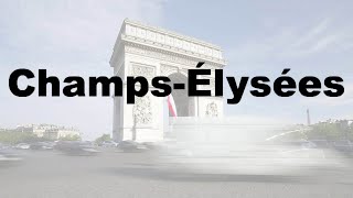 How to Say Champs Élysées CORRECTLY amp WHY French Pronunciation [upl. by Assital]