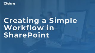 Creating a Simple Workflow in SharePoint [upl. by Akamahs]