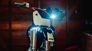 Making a Dirtbike STREET LEGAL  HONDA CR250 Flat Tracker [upl. by Rhianna]