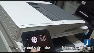 how to factory reset HP LaserJet Pro MFP M426fdn [upl. by Naniac663]