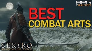 SEKIRO  Best Combat Arts [upl. by Rubi766]