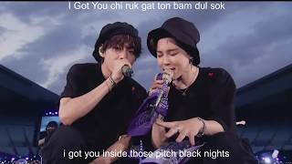 BTS Mikrokosmos Live Romanization amp English subs [upl. by Tshombe]