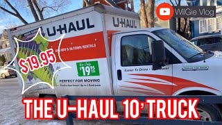 UHaul 10’ Truck Rental  We’re Moving Out [upl. by Elsinore927]